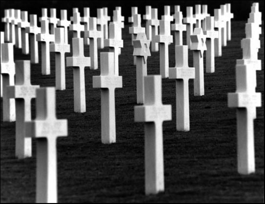 Row Of Crosses