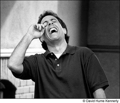 Jerry Seinfeld photo by David Hume Kennerly